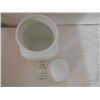 Image 2 : Milk Glass Jar with Lid