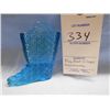 Image 2 : Blue Boot Glass Match Safe