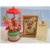 Image 1 : Celluloid Wind-Up Santa w/Box (works)