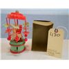 Image 2 : Celluloid Wind-Up Santa w/Box (works)