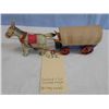 Image 1 : Celluloid &amp; Tin Covered Wagon (no key, works)