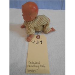 Celluloid Crawling Baby (works)