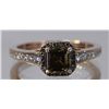 Image 1 : Nat Champagne Diamond w/ Diamond Ring