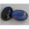 Image 1 : Natural Labradorite Cabochon Set