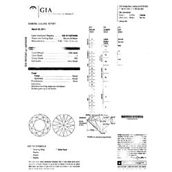 G.I.A Cert 2.02ct Round Diamond Loose Stone