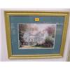 Image 1 : 11" x 15" Thomas Kinkade Print...