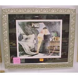 14" x 16 1/2" Louis Icart Print...