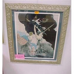 21" x 16 1/2" Louis Icart Print...