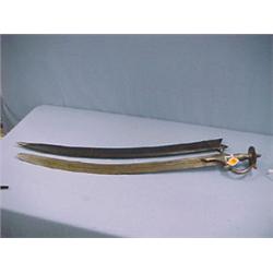 Curved Sword with Sheath...