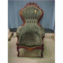 Mahogany Victorian Style Chair...