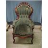 Image 1 : Mahogany Victorian Style Chair...