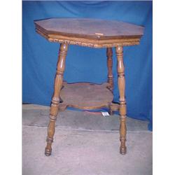 Tiger Oak Lamp Table...