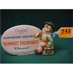 Hummel "Authorized Dealer" Plaque...