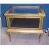 Image 1 : Gilded Vitrine Table...