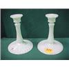 Image 1 : Pair of Fenton Candlesticks...