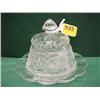 Image 1 : Clear Glass Butter Dome...