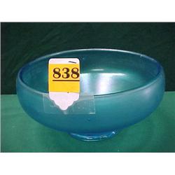 Blue Iridized Bowl...