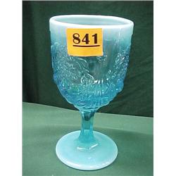 Blue Opalescent Goblet...