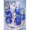 Image 2 : Contemporary Cobalt Caster Set...