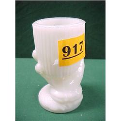 Milk Glass Toothpick Holder...