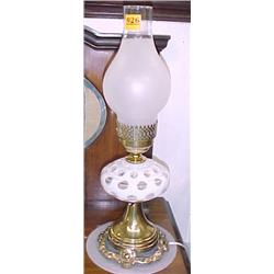 Opalescent Coin Dot Lamp...