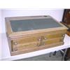 Image 1 : Oak Lift Top Spool Cabinet...