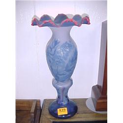 Contemporary Cameo Glass Vase...