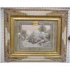 Image 1 : Thomas Kinkade Print...