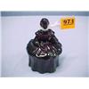 Image 1 : New Amethyst Figural Powder Jar...
