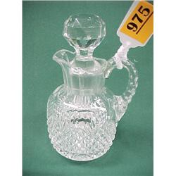 Cut Crystal Cruet...