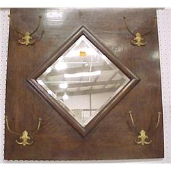 Tiger Oak Hall Mirror...