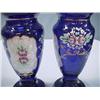 Image 2 : Pair of Cobalt Glass Vases...