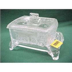 Clear Glass Candy Jar...