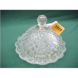 Clear Glass Butter Dome...