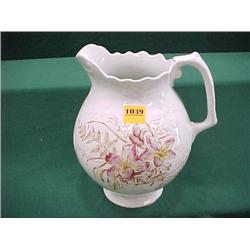 Bulbous Earthenware Pitcher...