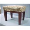 Image 1 : Tapestry Covered Foot Stool...