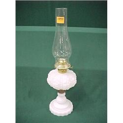 Satin Milk Glass Lamp...