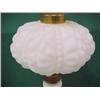 Image 2 : Satin Milk Glass Lamp...