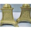 Image 3 : Pair of Large Brass Candlesticks...