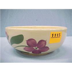 Watt Pottery  Star Flower  Bowl...