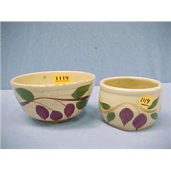 Two Watt Pottery Bowls...