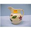 Image 1 : Watt Pottery "Star Flower" Pitcher...