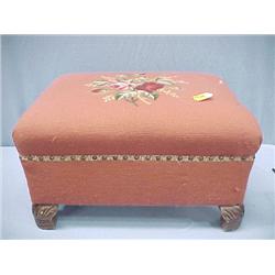 Needlepoint Foot Stool...