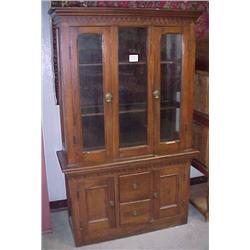 Texas Pine China Cabinet...