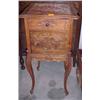 Image 1 : Marble Top French Nightstand...