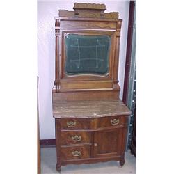 Victorian Walnut Dresser...