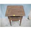 Image 2 : Walnut Bedside Table...