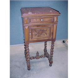 Italian Walnut Nightstand...