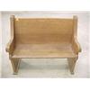 Image 1 : Oak Deacon's Bench...