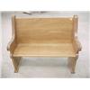 Image 1 : Oak Deacon's Bench...